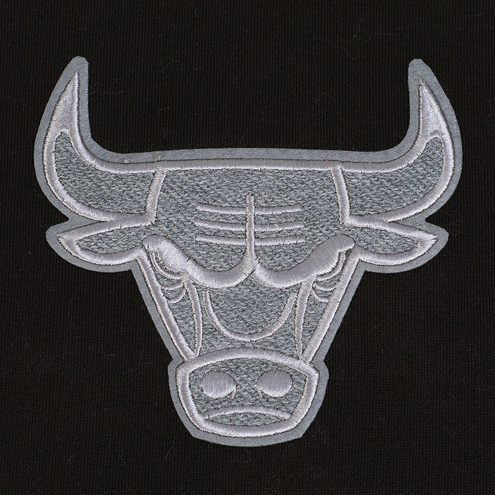 NBA CHICAGO BULLS REVERSE FRENCH TERRY CHANDAIL À CAPUCHON EN MOLLETON À BLOCS DE COULEUR POUR HOMME