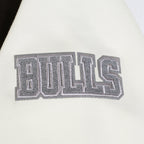 NBA CHICAGO BULLS REVERSE FRENCH TERRY CHANDAIL À CAPUCHON EN MOLLETON À BLOCS DE COULEUR POUR HOMME