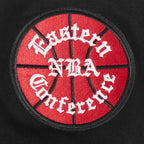 NBA CHICAGO BULLS SOUVENIR MEN'S FLEECE PULLOVER HOODIE (BLACK)