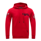 NBA CHICAGO BULLS SOUVENIR CHANDAIL À CAPUCHON EN MOLLETON POUR HOMME (ROUGE)