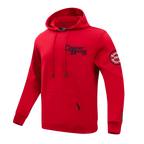 NBA CHICAGO BULLS SOUVENIR CHANDAIL À CAPUCHON EN MOLLETON POUR HOMME (ROUGE)