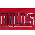 NBA CHICAGO BULLS SOUVENIR CHANDAIL À CAPUCHON EN MOLLETON POUR HOMME (ROUGE)
