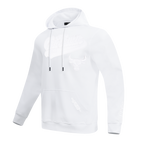 NBA CHICAGO BULLS WHITE OUT CHANDAIL À CAPUCHON EN MAILLE DOUBLE POUR HOMME (BLANC)