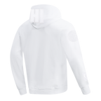 NBA CHICAGO BULLS WHITE OUT CHANDAIL À CAPUCHON EN MAILLE DOUBLE POUR HOMME (BLANC)