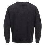 NBA CHICAGO BULLS WASHED CLASSIC CHANDAIL OUATÉ À COL ROND POUR HOMME (NOIR DÉLAVÉ)