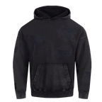 NBA CHICAGO BULLS WASHED VANGUARD MEN'S PULLOVER HOODIE (WASHED BLACK)