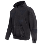 NBA CHICAGO BULLS WASHED VANGUARD MEN'S PULLOVER HOODIE (WASHED BLACK)