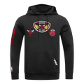 NBA CHICAGO BULLS BORN FOR SPORT MEN'S FLC PO HOODIE (BLACK)