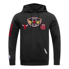 NBA CHICAGO BULLS BORN FOR SPORT MEN'S FLC PO HOODIE (BLACK)