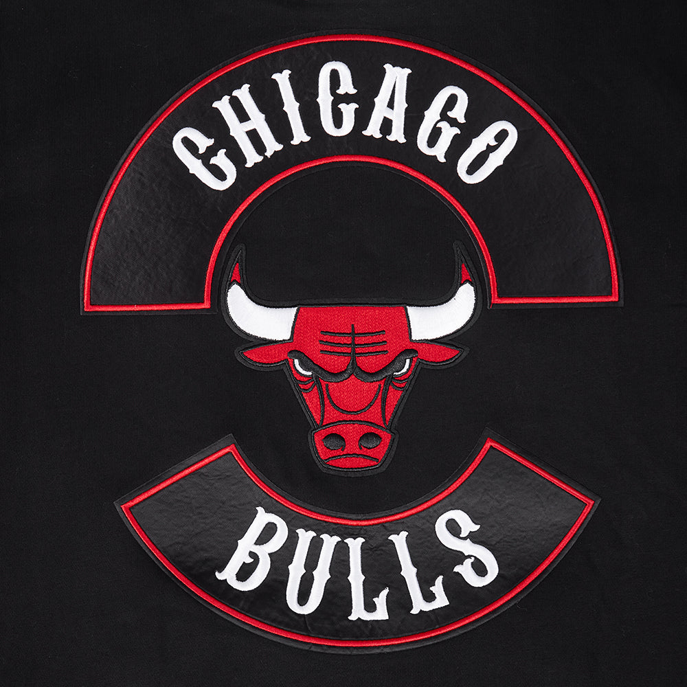 NBA CHICAGO BULLS BORN FOR SPORT MEN'S FLC PO HOODIE (BLACK)