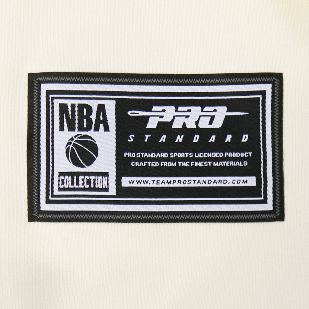 NBA CHICAGO BULLS MODERN ORIGINALS MEN'S FLC CREWNECK (EGGSHELL)