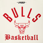 NBA CHICAGO BULLS MODERN ORIGINALS MEN'S FLC CREWNECK (EGGSHELL)