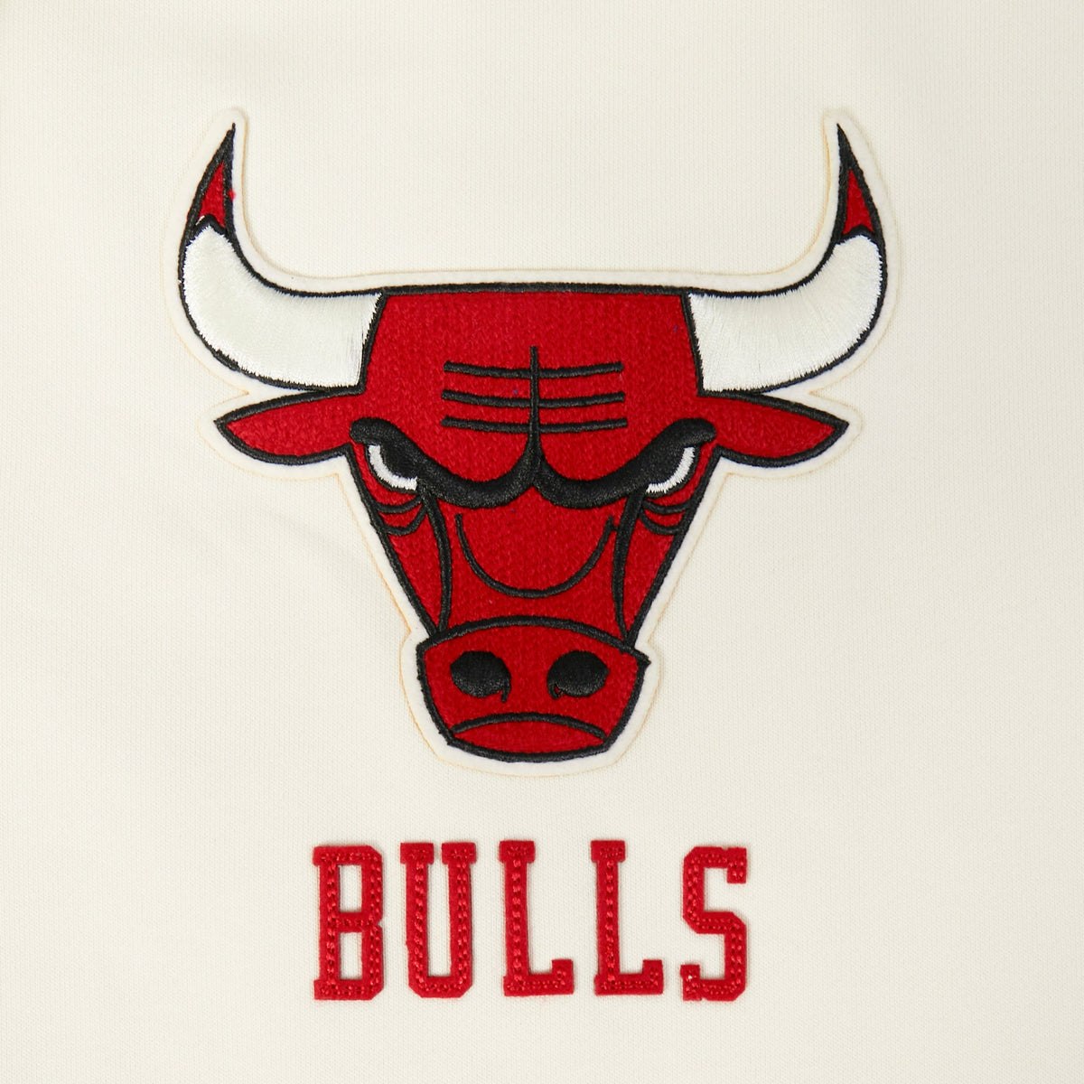 NBA CHICAGO BULLS MODERN ORIGINALS MEN'S FLC CREWNECK (EGGSHELL)
