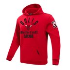 NBA CHICAGO BULLS MODERN ORIGINALS MEN'S FLC PO HOODIE (Red)