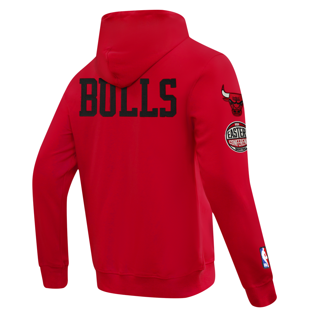 NBA CHICAGO BULLS MODERN ORIGINALS MEN'S FLC PO HOODIE (Red)