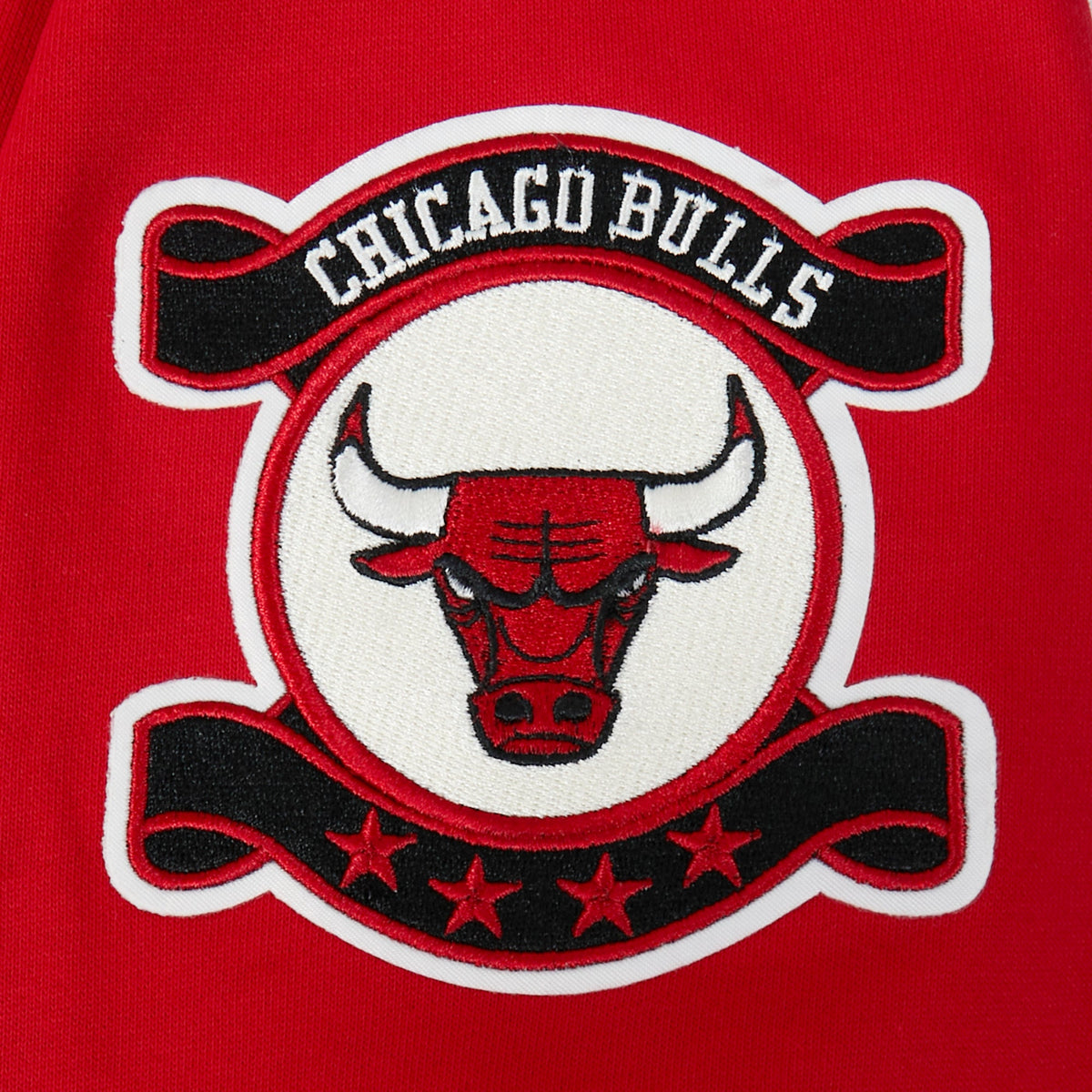 NBA CHICAGO BULLS MODERN ORIGINALS MEN'S FLC PO HOODIE (Red)