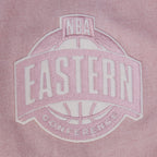 NBA CHICAGO BULLS STREET TEAM CHANDAIL À COL ROND À ÉPAULES TOMBANTES EN MOLLETON FRANÇAIS LAVÉ À L'ENZYME POUR HOMME (MAUVE DÉLAVÉ)