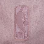 NBA CHICAGO BULLS STREET TEAM CHANDAIL À COL ROND À ÉPAULES TOMBANTES EN MOLLETON FRANÇAIS LAVÉ À L'ENZYME POUR HOMME (MAUVE DÉLAVÉ)