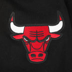 NBA CHICAGO BULLS CITY ARCH MEN'S FLC 1/4 ZIP (BLACK)