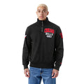 NBA CHICAGO BULLS CITY ARCH MEN'S FLC 1/4 ZIP (BLACK)