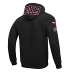 NBA CHICAGO BULLS CLASSIC CHENILLE MEN'S SWEATSHIRT (BLACK)