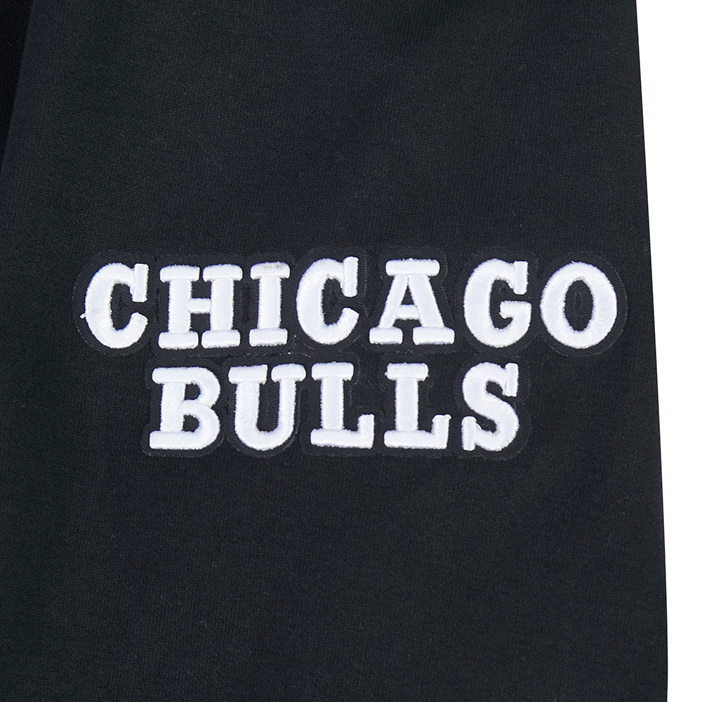 NBA CHICAGO BULLS CLASSIC CHENILLE MEN'S SWEATSHIRT (BLACK)