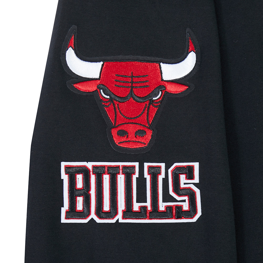NBA CHICAGO BULLS CLASSIC CHENILLE MEN'S SWEATSHIRT (BLACK)