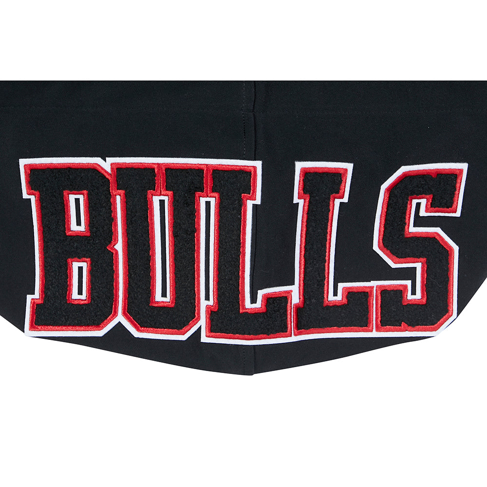 NBA CHICAGO BULLS CLASSIC CHENILLE MEN'S SWEATSHIRT (BLACK)