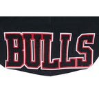 NBA CHICAGO BULLS CLASSIC CHENILLE MEN'S SWEATSHIRT (BLACK)
