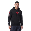 NBA CHICAGO BULLS CLASSIC CHENILLE MEN'S SWEATSHIRT (BLACK)