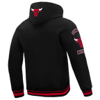 NBA CHICAGO BULLS RETRO CLASSICS MEN'S SWEATSHIRT (BLACK/RED/BLACK)
