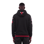 NBA CHICAGO BULLS RETRO CLASSICS MEN'S SWEATSHIRT (BLACK/RED/BLACK)