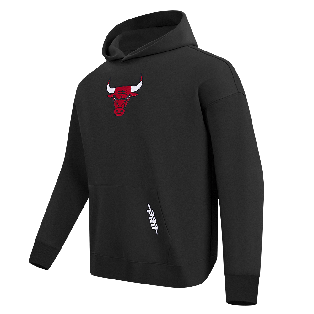 NBA CHICAGO BULLS PLAYBACK MEN'S PULL OVER HOODIE (BLACK)