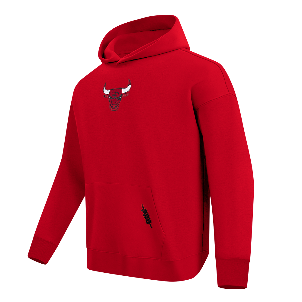 NBA CHICAGO BULLS PLAYBACK MEN'S PULL OVER HOODIE (RED)