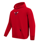 NBA CHICAGO BULLS PLAYBACK MEN'S PULL OVER HOODIE (RED)