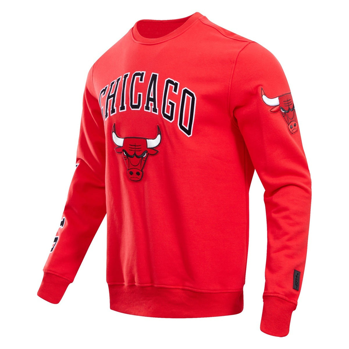 NBA CHICAGO BULLS CLASSIC MEN'S CREWNECK (RED)