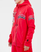 NBA CHICAGO BULLS HOMETOWN FZ HOODIE (RED)