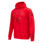 NBA CHICAGO BULLS CLASSIC TRIPLE RED MEN'S PO HOODIE (TRIPLE RED)