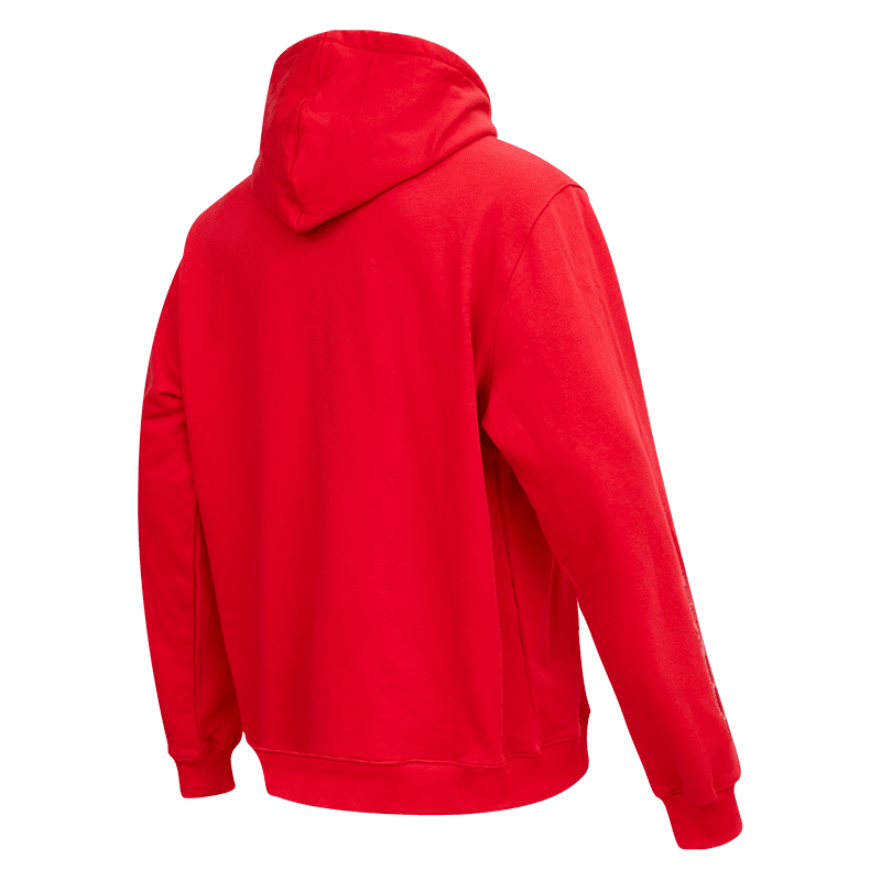 NBA CHICAGO BULLS CLASSIC TRIPLE RED MEN'S PO HOODIE (TRIPLE RED)