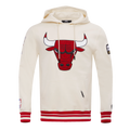 NBA CHICAGO BULLS RETRO CLASSIC CHANDAIL À CAPUCHON POUR HOMME (COQUILLE D'ŒUF/ROUGE)