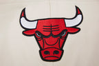 NBA CHICAGO BULLS RETRO CLASSIC CHANDAIL À CAPUCHON POUR HOMME (COQUILLE D'ŒUF/ROUGE)