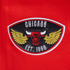 NBA CHICAGO BULLS BORN FOR SPORT MEN'S WOOL VARSITY JACKET (RED/BLACK)