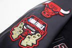 NBA CHICAGO BULLS CLASSIC WOOL MEN'S VARSITY JACKET (BLACK)