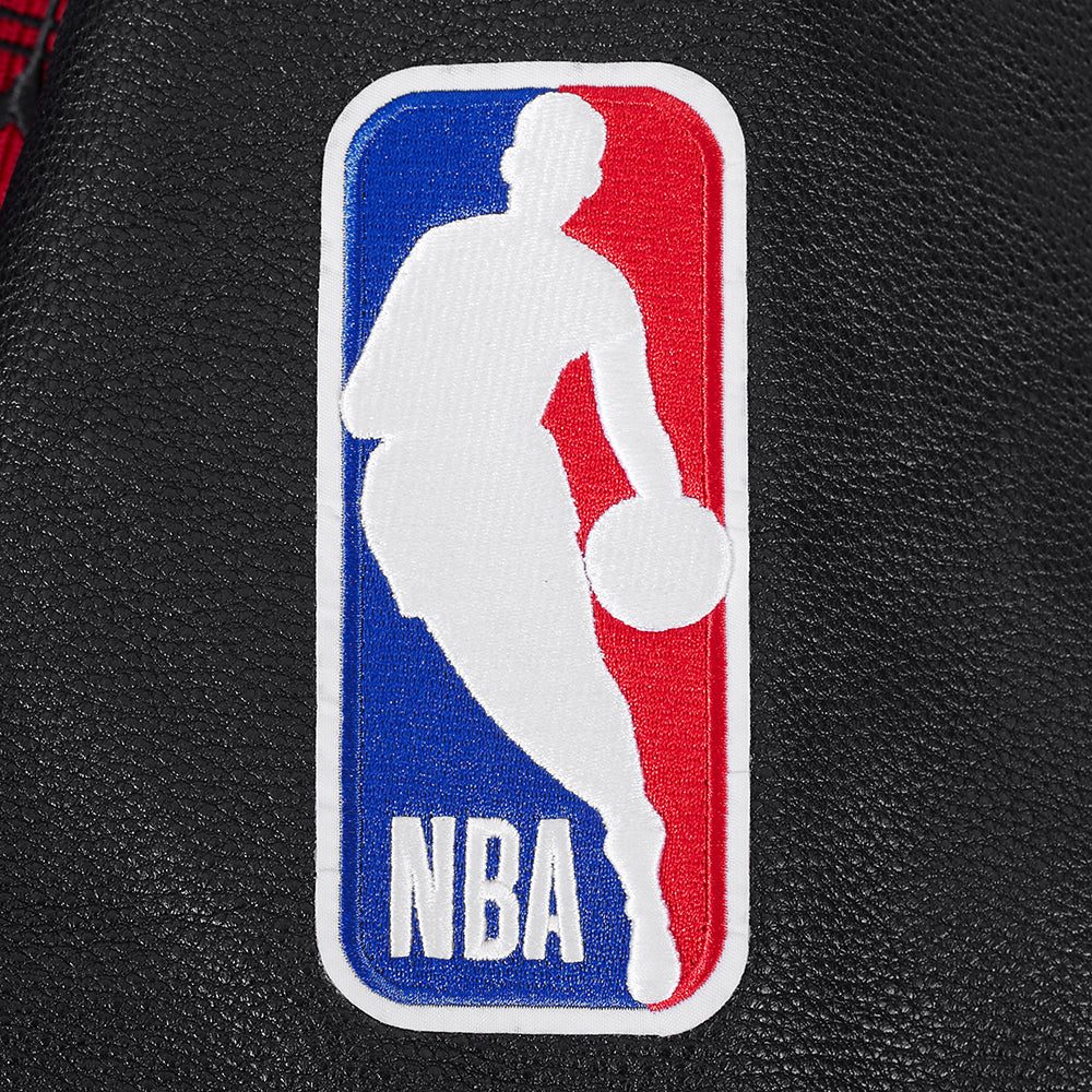 NBA CHICAGO BULLS ON TOP MEN'S COAT (BLACK/RED/BLACK)