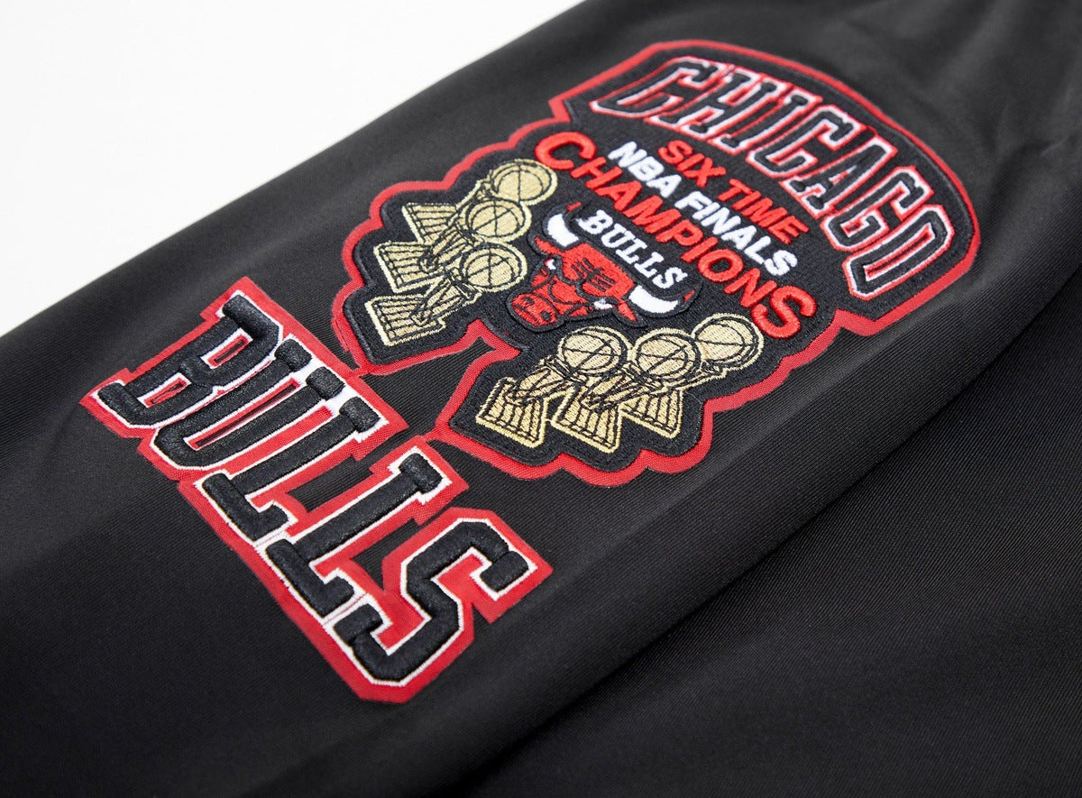 NBA CHICAGO BULLS CLASSIC VESTE D'ENTRAÎNEMENT POUR HOMME (NOIR)
