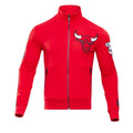 NBA CHICAGO BULLS CLASSIC MEN'S TRACK JACKET (RED)