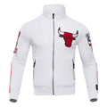 NBA CHICAGO BULLS CLASSIC VESTE D'ENTRAÎNEMENT POUR HOMME (BLANC)
