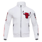 NBA CHICAGO BULLS CLASSIC VESTE D'ENTRAÎNEMENT POUR HOMME (BLANC)