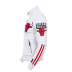 NBA CHICAGO BULLS CLASSIC VESTE D'ENTRAÎNEMENT POUR HOMME (BLANC)