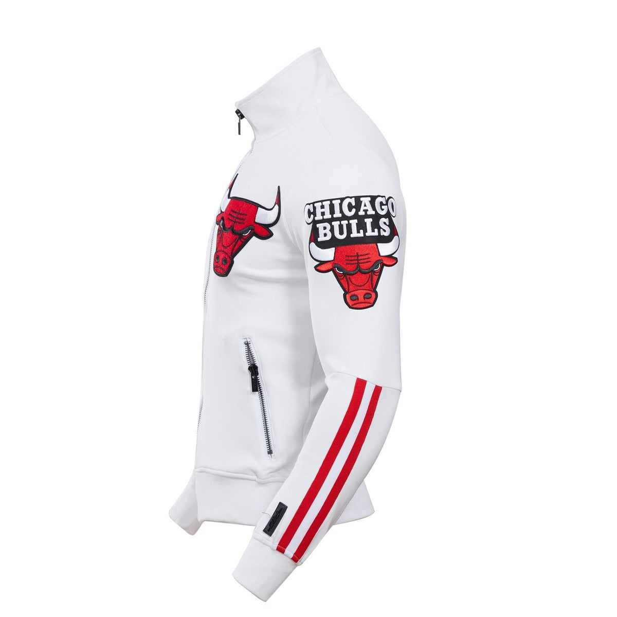 NBA CHICAGO BULLS CLASSIC VESTE D'ENTRAÎNEMENT POUR HOMME (BLANC)